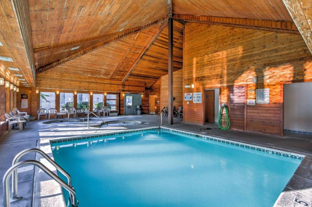 גטלינבורג Wow Views!!-Mountain Escape-Outdoor Pool-Close To Downtown-Wifi-Cable-Private Balcony מראה חיצוני תמונה
